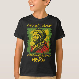 T-shirt Héroïne du chemin de fer clandestin de Harriet Tub