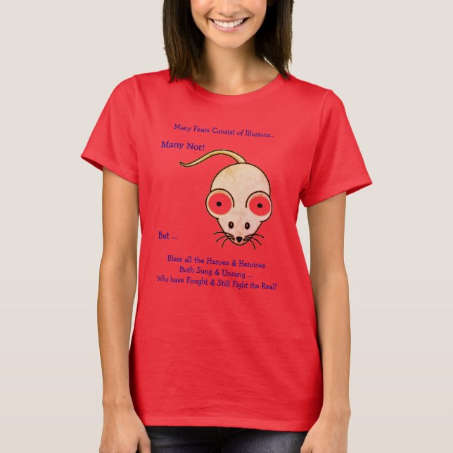 T-shirt Héroïnes stylés pour les amateurs (Devant)