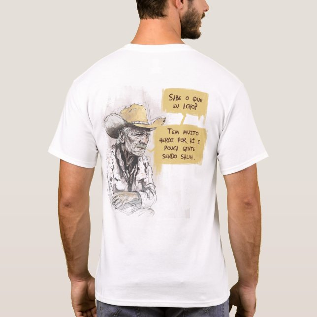 T-shirt Heróis (Dos)