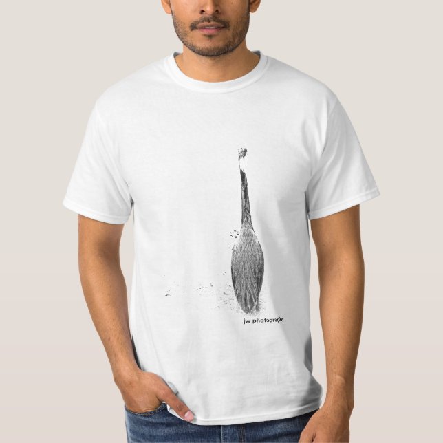 T-shirt héron 2 (T-shirt) (Devant)
