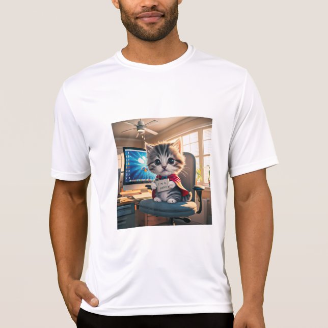 T-shirt Héros Cat (Devant)