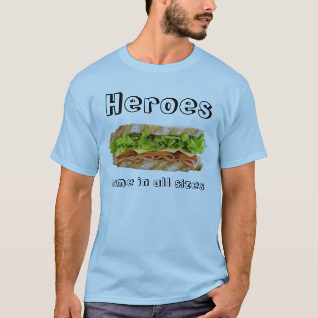 T-shirt Héros - coton T (Devant)