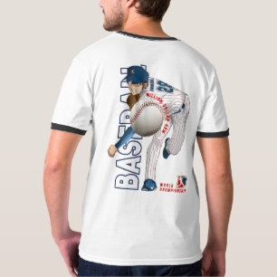 T-shirt Héros de baseball avec bras de millions de dollars