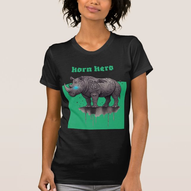 T-shirt Héros de corne (Devant)