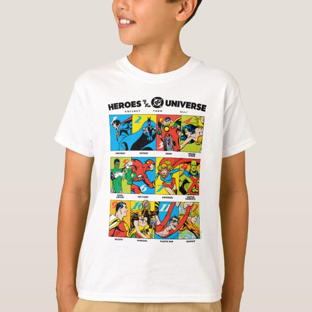 T-shirt Héros de l'univers DC™ (Devant)