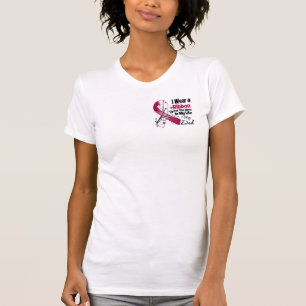 T-shirt Héros de papa dans mon Cancer de cou de tête de