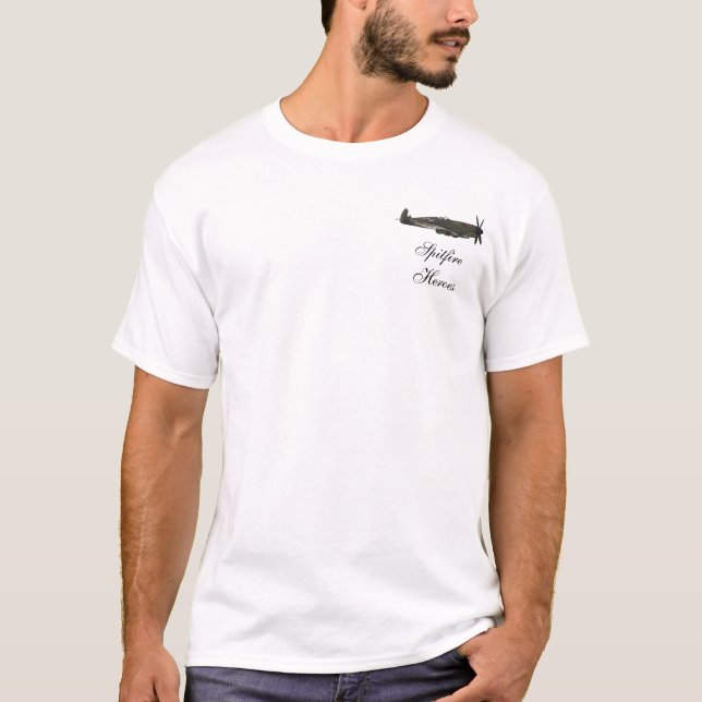 T-shirt Héros de Spitfire (Devant)