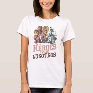 T-shirt Héros Entre Nosotros Mois du patrimoine hispanique
