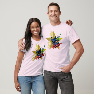 T-shirt Héros étoiles de la Ligue de Justice