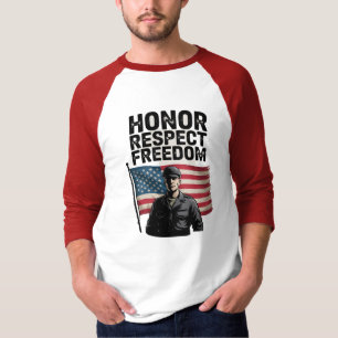 T-shirt Héros Héros Vétérinaire Jour Conception patriotiqu