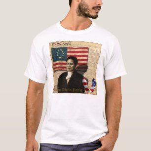 T-shirt Héros noir américain 1770 de guerre de Crispus
