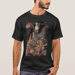 T-shirt Héros samouraï Minamoto aucun Yorimitsu