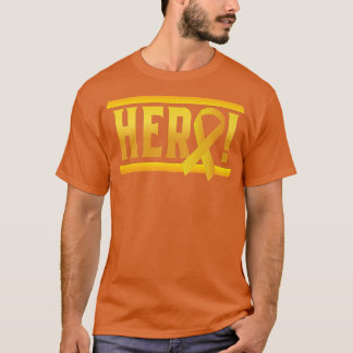 T-shirt Héros ! - Sensibilisation au cancer chez les enfan
