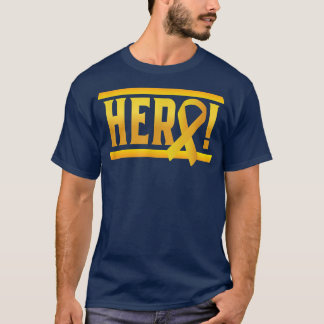 T-shirt Héros ! - Sensibilisation au cancer chez les enfan