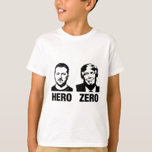 T-shirt Héros Zelensky Zéro Trump Soutenez L'Ukraine Souti