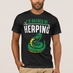 T-shirt "Herpétologie d'occupation du zoologiste des anima