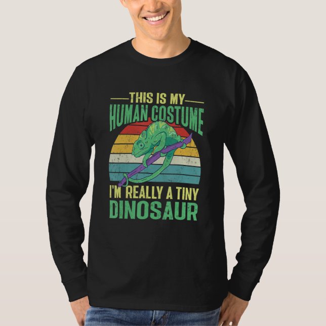 T-shirt Herpetologist Lizard Reptile Chameleon (Devant)