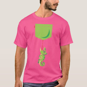 T-shirt Herpétologiste animal lézard reptile Chameleon Poc