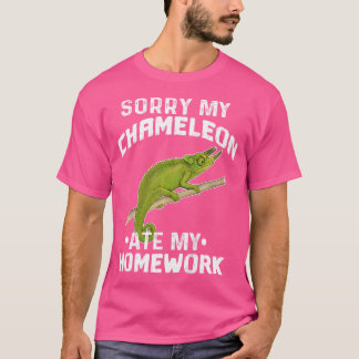 T-shirt Herpétologiste du reptile Chameleon De Pet Jackson