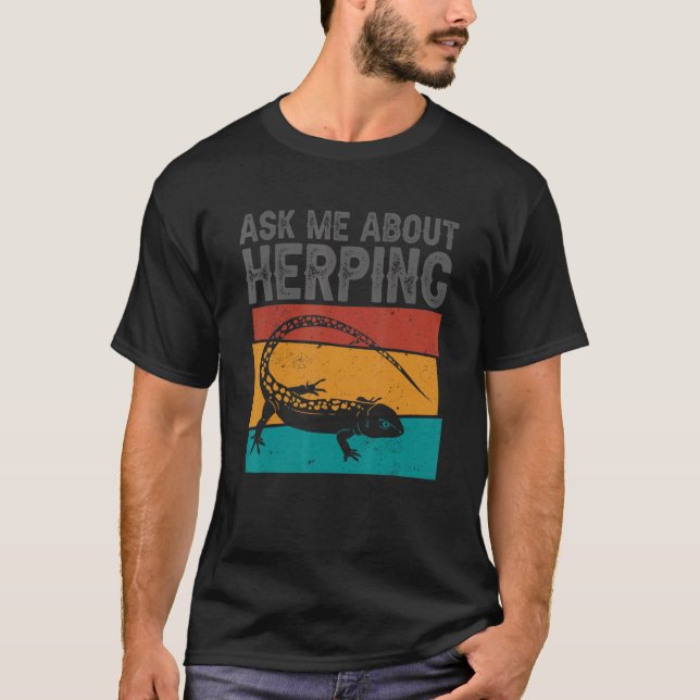 T-shirt Herpétologiste Herpétologie Herpétologie Herpétolo (Devant)