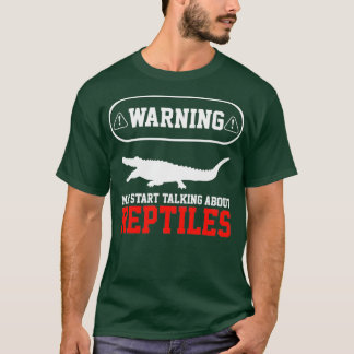 T-shirt Herpétologiste Reptiles Reptiles Berger de crocodi