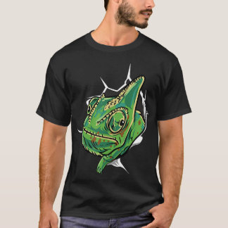 T-shirt Herpetologue Venin I Love My Pet Veiled Chameleon