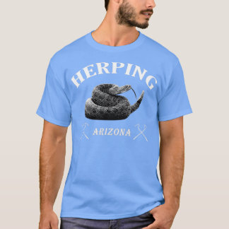 T-shirt Herping Arizona avec crotale