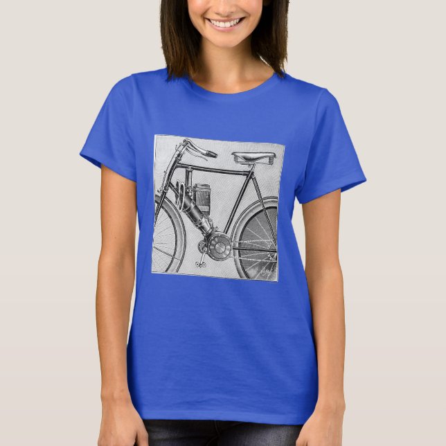 T-shirt Hertschmann Motorcycle, 1895 (Devant)