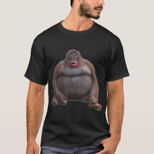 T-shirt Heu Oh Stinky Poop Dank mèmes Le Monke Orangutan