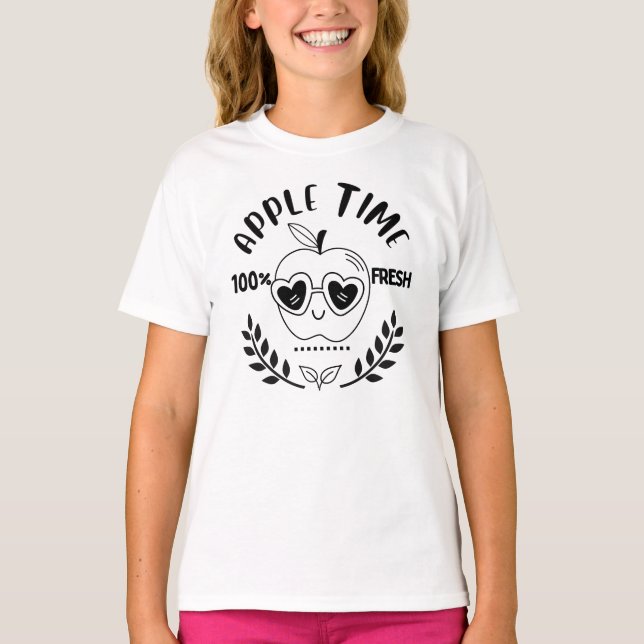 T-shirt Heure Apple (Devant)