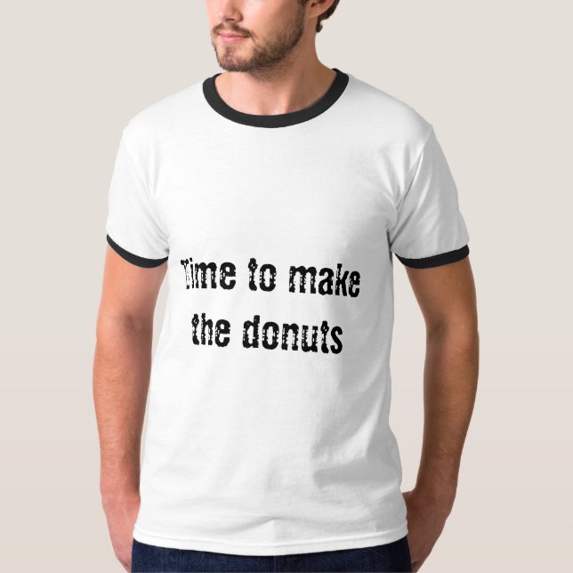 T-shirt Heure de faire les butées toriques (Devant)