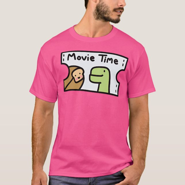T-shirt Heure de la durée du film (Devant)