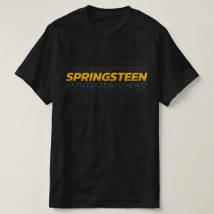 T-shirt Heure de la fête de la dame du patron Springsteen.