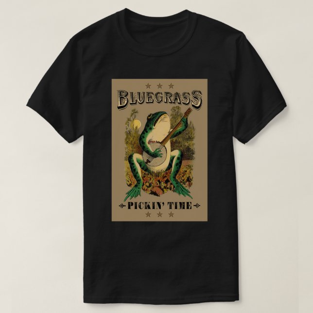 T-shirt Heure de Pickin de Bluegrass (Design devant)