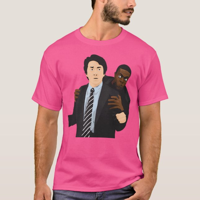 T-shirt Heure de pointe Jackie Chan Chris Tucker (Devant)