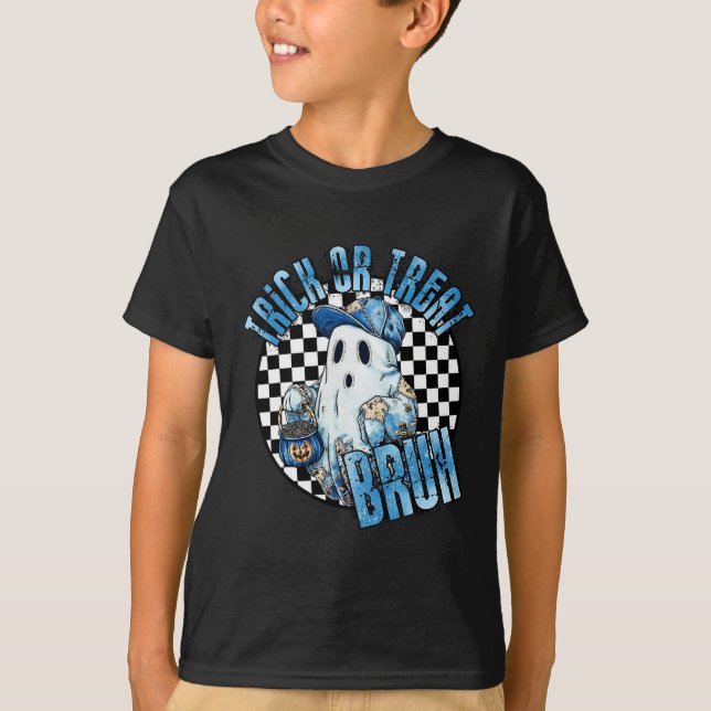 T-shirt Heure de sorcière Éffrayante Halloween Flying Witc (Devant)