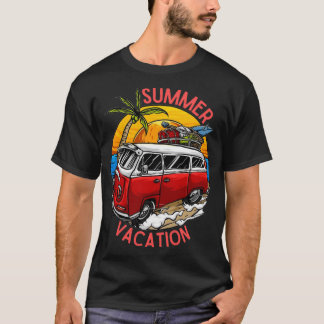 T-SHIRT HEURE DES VACANCES D'ÉTÉ