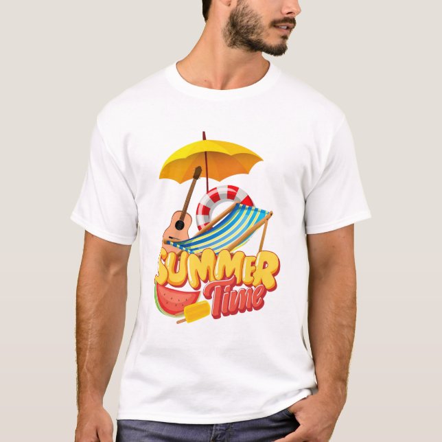 T-shirt Heure d'été (Devant)