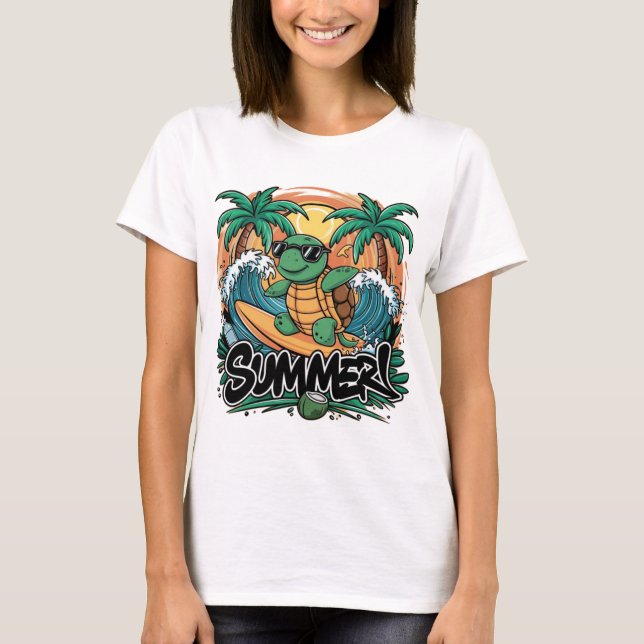 T-shirt Heure d'été (Devant)