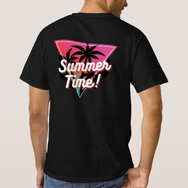 T-shirt Heure d'été (Dos)