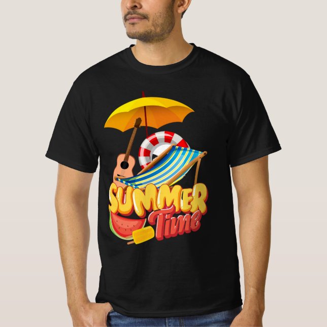 T-shirt Heure d'été (Devant)