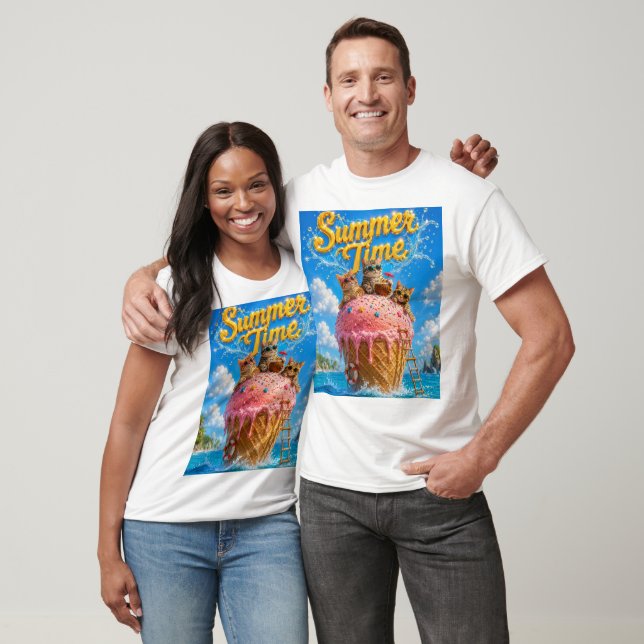 T-shirt Heure d'été  (Unisexe)