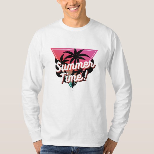 T-shirt Heure d'été (Devant)