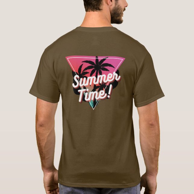 T-shirt Heure d'été (Dos)