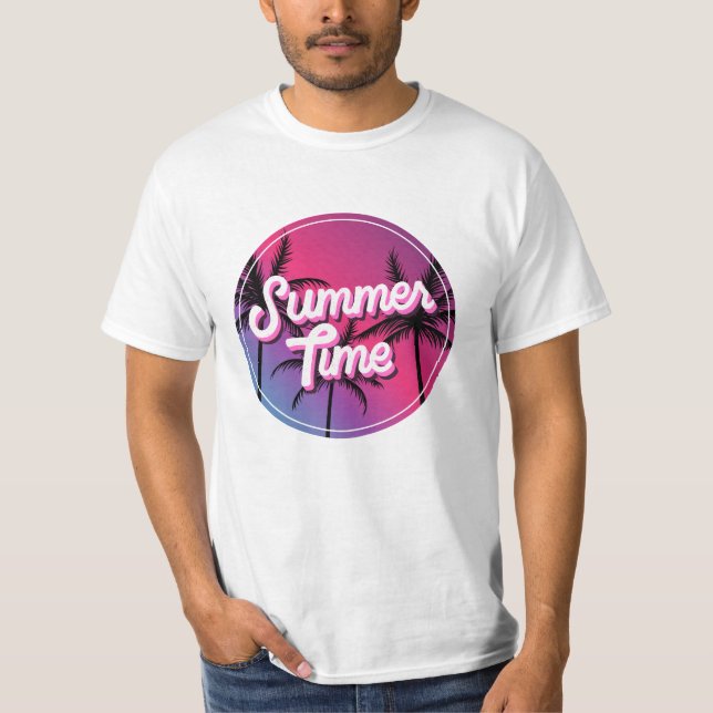T-shirt Heure d'été (Devant)