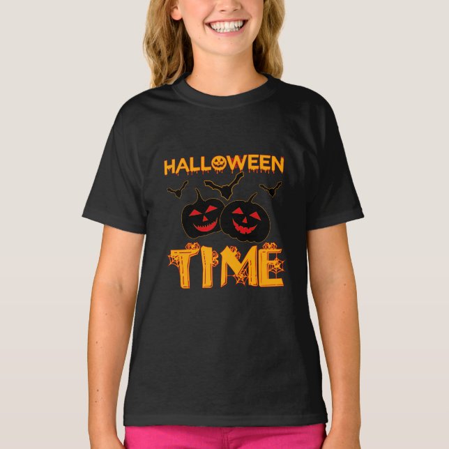 T-shirt Heure d'Halloween (Devant)