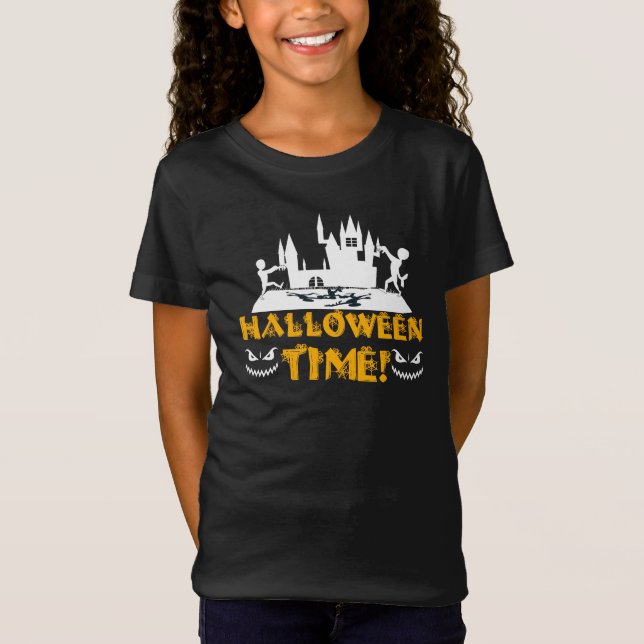 T-Shirt Heure d'Halloween (Devant)