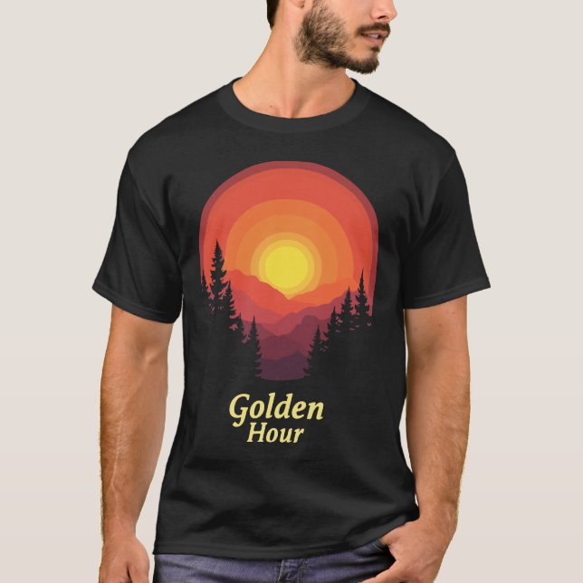 T-shirt Heure d'or (Devant)