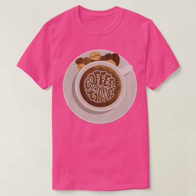 T-shirt heure du café 1 (Design devant)