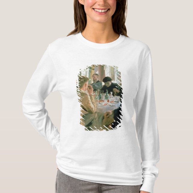 T-shirt Heure du déjeuner, 1883 (Devant)
